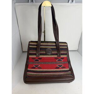 Born Southwestern Tote Bag Shoulder Bag Native Theme
